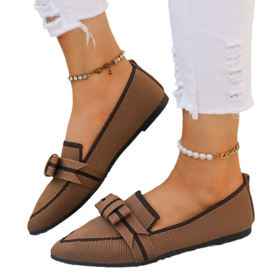 Zapatos Cómodos con Moño Decorativo - Estilo Casual Versátil - Image 5