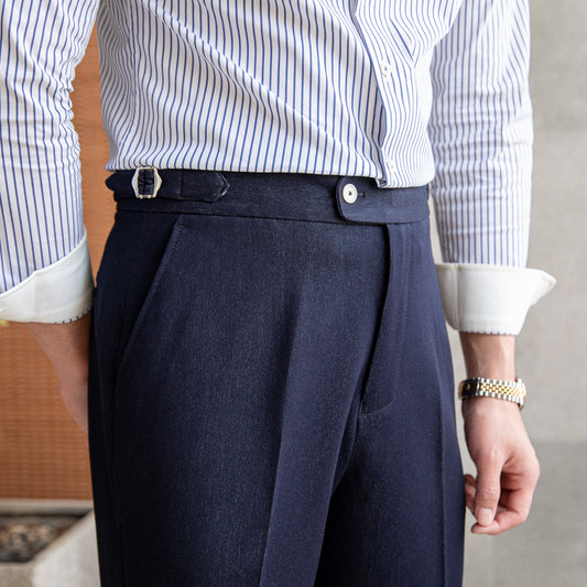 Pantalones Casuales Vintage Gentry Anti Arrugas - Image 2