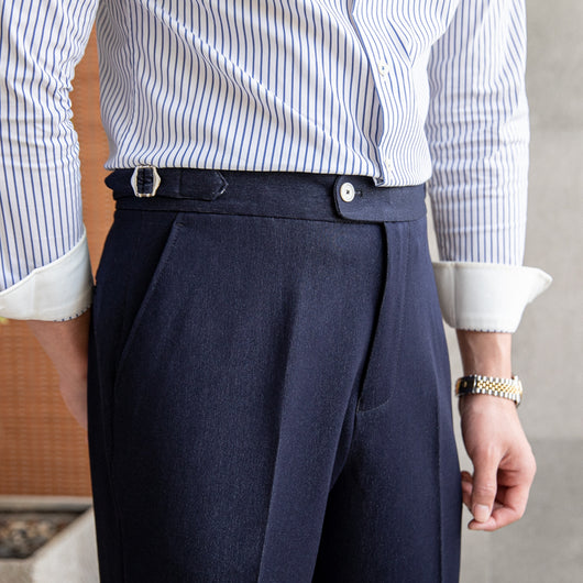 Pantalones Casuales Vintage Gentry Anti Arrugas - Image 2