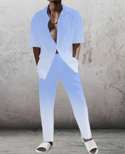 Traje Impreso en 3D: Camisa y Pantalones de Diseño Futurista - Image 14