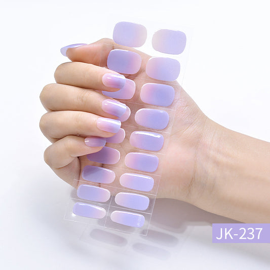 Stickers de Uñas Efecto Gato Aurora Transparente Hielo - Image 2