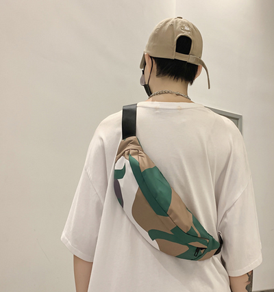 Bolsa Pecho Hombre Estampada Casual Moderna - Image 16
