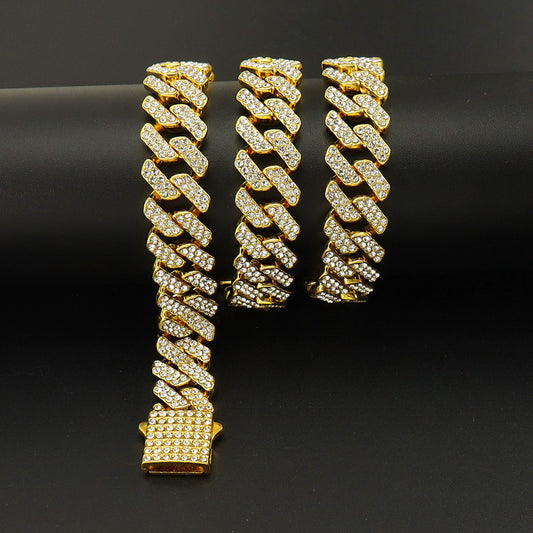 Cadena de Clavícula Hip-hop Estilo Club para Hombre