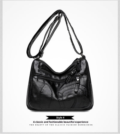 Bolso Bandolera de Cuero Suave para Mujer Madura - Elegancia y Comodidad - Image 11