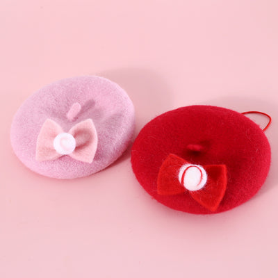 Gorro de Lana Artesanal para Gatos Pintor Pequeño - Image 9