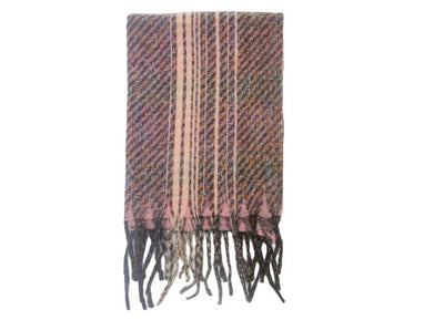 Bufanda de Cuadros Unisex con Flecos Estilo Europeo y Americano - Image 24
