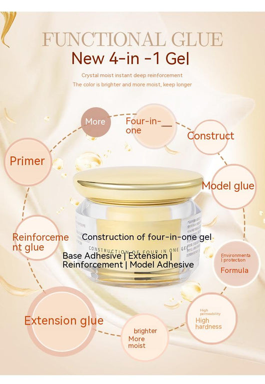 Gel Base Multiusos para Extensiones de Uñas con Moldeado Estructurado - Image 8