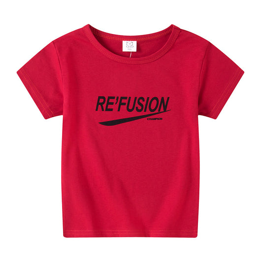 Playera Infantil de Manga Corta Unisex con Diseños Animados - Image 62