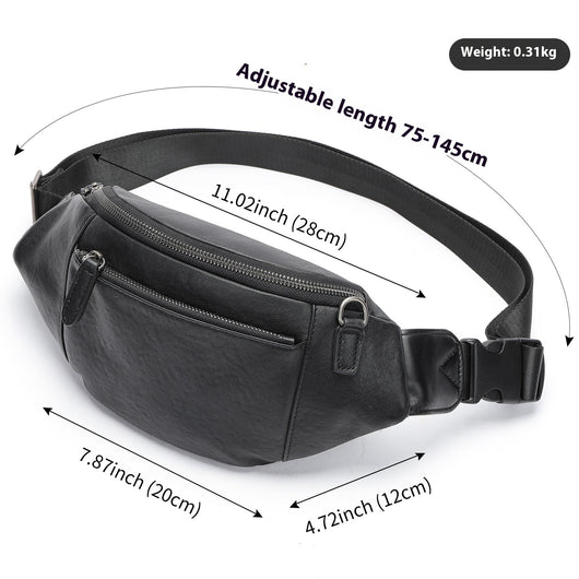 Bolsa Mensajero de Cuero Genuino para Hombre - Piel de Vaca Premium Multifuncional - Image 3