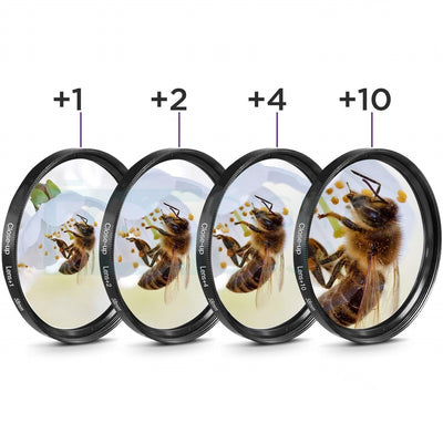 Kit de Lentes de Acercamiento 4 Piezas - Fotografía Macro Profesional - Image 6