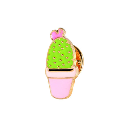 Broche Esmaltado Decorativo - Pines de Plantas, Labios y Accesorios Divertidos - Image 12