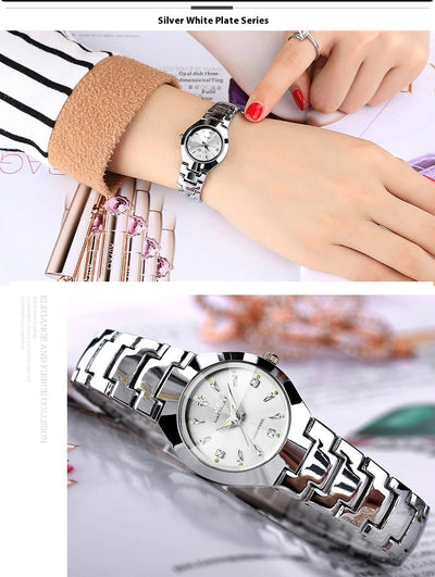 Reloj de Cuarzo Impermeable para Mujer de Temperamento Simple - Image 27