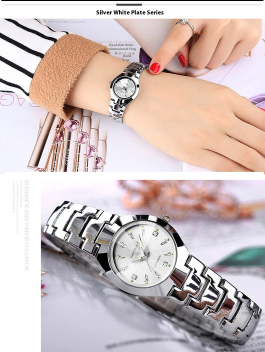 Reloj de Cuarzo Impermeable para Mujer de Temperamento Simple - Image 27