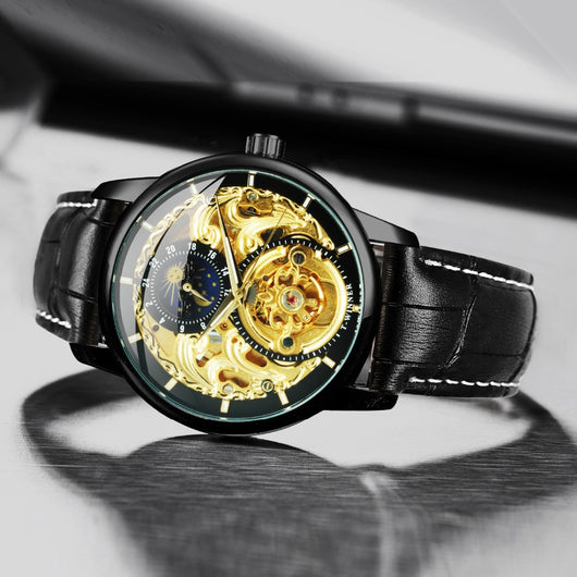 Reloj Mecánico Automático con Diseño Calado - Image 10