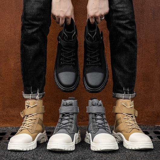 Botas Martin para hombre estilo retro casual caña alta - Image 13