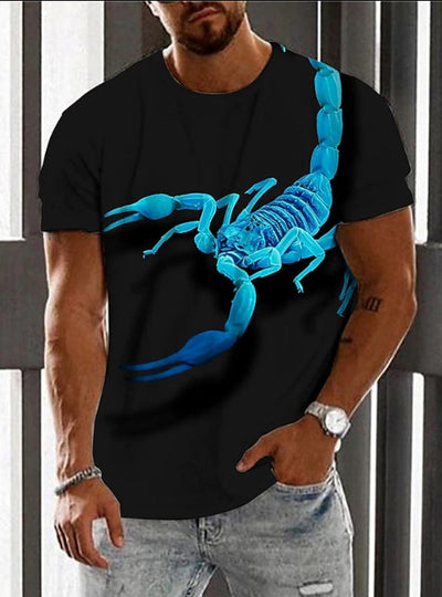 Playera Casual Estampada de Manga Corta para Hombre - Image 12