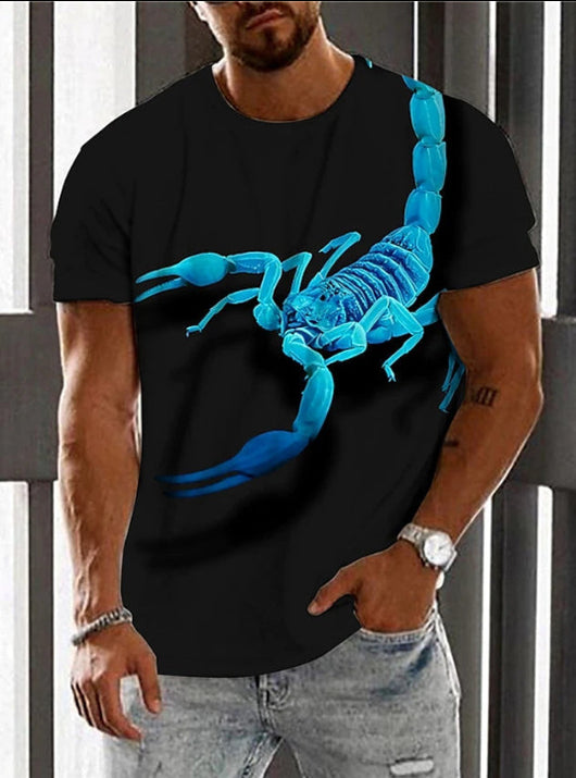 Playera Casual Estampada de Manga Corta para Hombre - Image 12