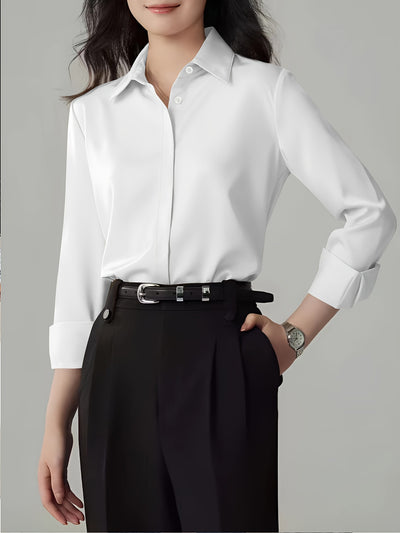Blusa Ejecutiva para Mujer Elegancia Francesa de Alta Gama - Image 6