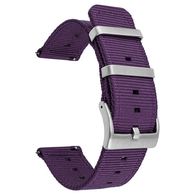 Correa de Reloj Nylon Tejida con Liberación Rápida Impermeable - Image 7