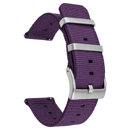 Correa de Reloj Nylon Tejida con Liberación Rápida Impermeable - Image 7