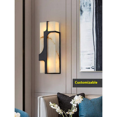 Lámpara de Pared de Mármol para Sala de Estar Estilo Moderno - Image 3
