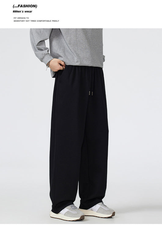 Pantalones de Chándal Holgados con Cordón Estilo Urbano Estadounidense - Image 18