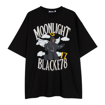 Playera Estampada Ángel Cartoon para Hombre - Image 8
