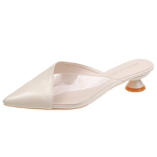 Pantuflas de Moda con Punta Afilada y Costura Decorativa - Image 16