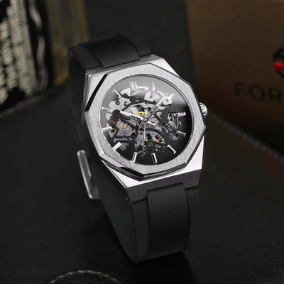 Reloj Automático Mecánico con Correa de Caucho - Image 20