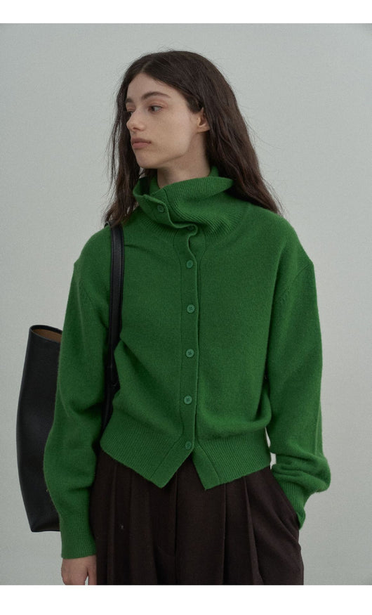 Suéter Cuello Alto de Lana Pura Suave y Cálido - Image 17