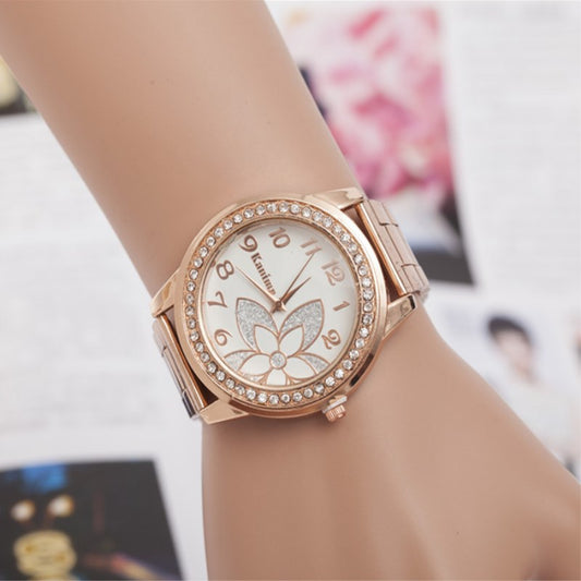 Reloj de Moda Mujer Acero Inoxidable con Movimiento de Cuarzo