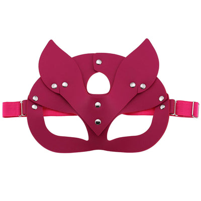 Antifaz de Orejas de Zorro de Cuero Sexy para Fiestas y Baile de Graduación - Image 3
