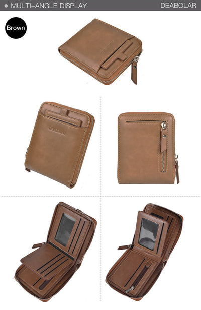 Billetera Retro Multitarjeta con Cierre - Image 24