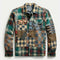 Chaqueta de Cuadros en Algodón Grueso para Hombre