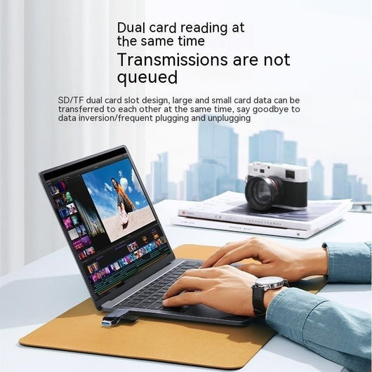 Lector de Tarjetas Multi-función USB-C para SD, MicroSD y Almacenamiento - Image 16