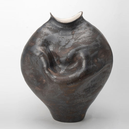 Florero de Cerámica Vintage Wabi-Sabi con Diseño Artesanal Texturizado - Image 39