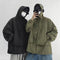 Conjunto de Trabajo Shell Jacket con Gorro y Overol para Hombre