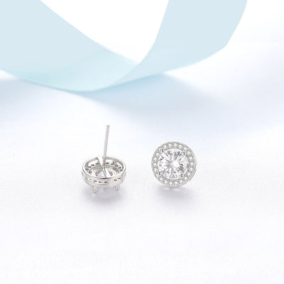 Aretes de Diamantes Blancos con Personalidad - Joyería de Moda Internacional - Image 9