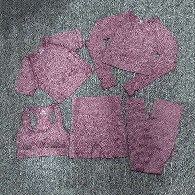 Conjunto Deportivo Ajustado de Manga Larga Estilo Europeo - Image 3