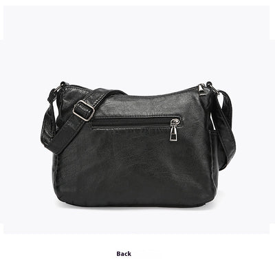 Bolso Mensajero Mujer Grande Multi-bolsillos Capacidad Premium - Image 15