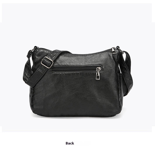 Bolso Mensajero Mujer Grande Multi-bolsillos Capacidad Premium - Image 15