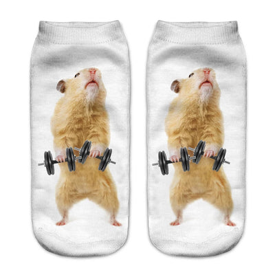 Calcetines Estampados con Patrón de Gatos Adorables - Image 15