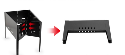 Asador Portátil Plegable con Horno para Exterior - Image 8