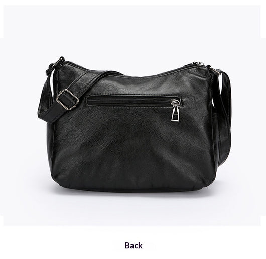 Bolso Bandolera de Lujo Versátil con Diseño Multicapas Espacioso - Image 28
