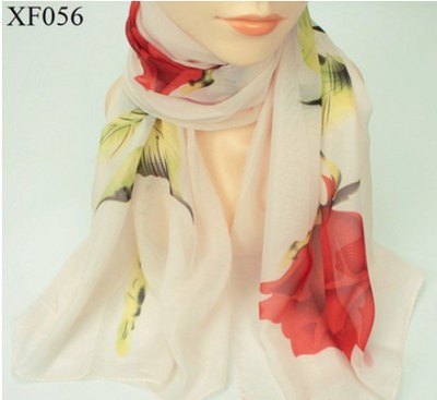 Pañoleta Estampada Primavera Otoño en Chifón Ligero - Image 17