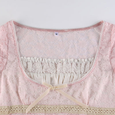 Blusa Delicada de Encaje para Mujer - Colección Primavera - Image 14
