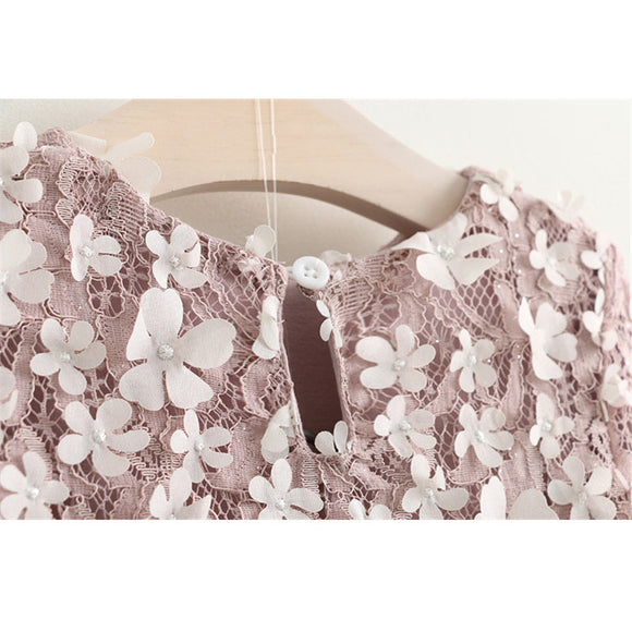 Vestido Princesa de Pétalos para Niña - Colección Invierno