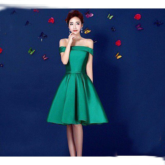 Vestido Corto Elegante para Dama de Honor y Eventos Especiales - Image 5