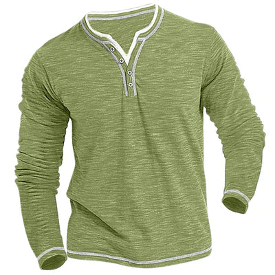 Playera Henley Stretch Suave y Cómoda - Image 5