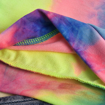Conjunto Sudadera Tie Dye Arcoíris + Jeans Rotos - Image 11
